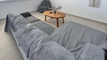 Two-Bedroom Apartment With Sea View & Private Pool | Living area