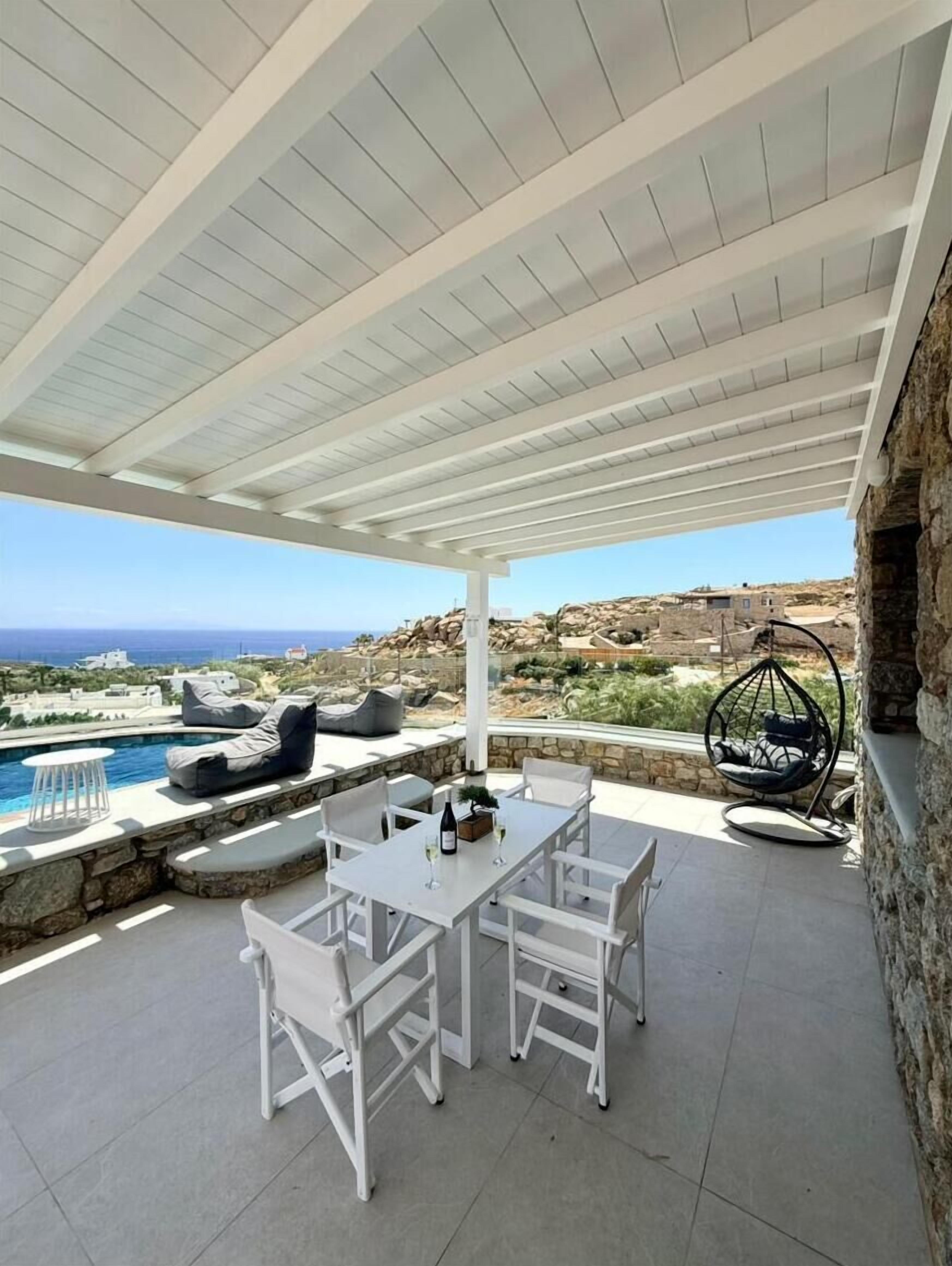Two-Bedroom Apartment With Sea View & Private Pool | Terrace/patio