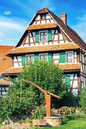 Byutsikt fra overnattingsstedet