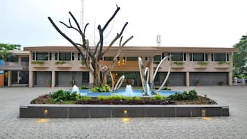 Entrée de l’hébergement