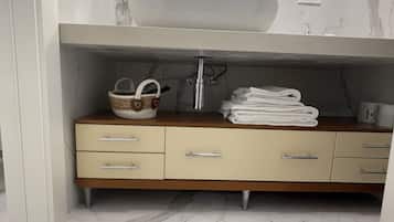 Shower, hair dryer, bidet