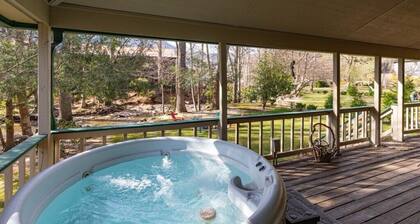 Copper Lady Cottage - Creekside 3 BR, 2BA, Hot Tub, Firepit