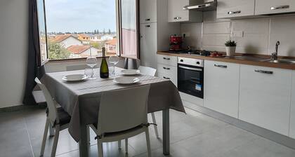 Cozy apartment near Cagliari with all comforts, newly furnished.