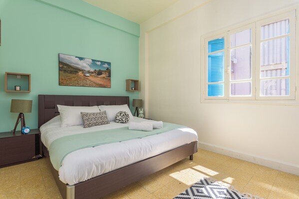 1 bedroom, iron/ironing board, free WiFi, bed sheets