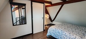 2 chambres, fer et planche Ă repasser, Wi-Fi, draps fournis