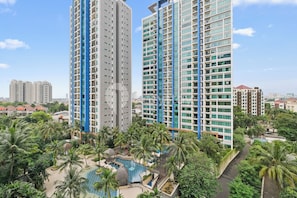 公寓, 2 間臥室, 城市景 | 客房景觀