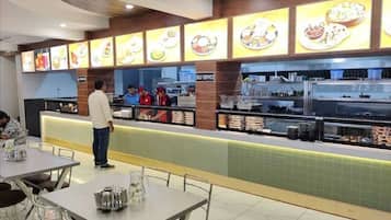 Daily buffet breakfast for a fee