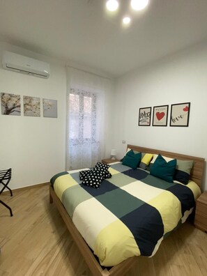 2 bedrooms, iron/ironing board, travel crib, WiFi