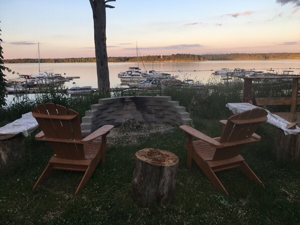 Property grounds - Lakeside Cottage #303 at Valcour Cottages (Plattsburgh)