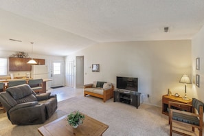 TV, DVD player, offices