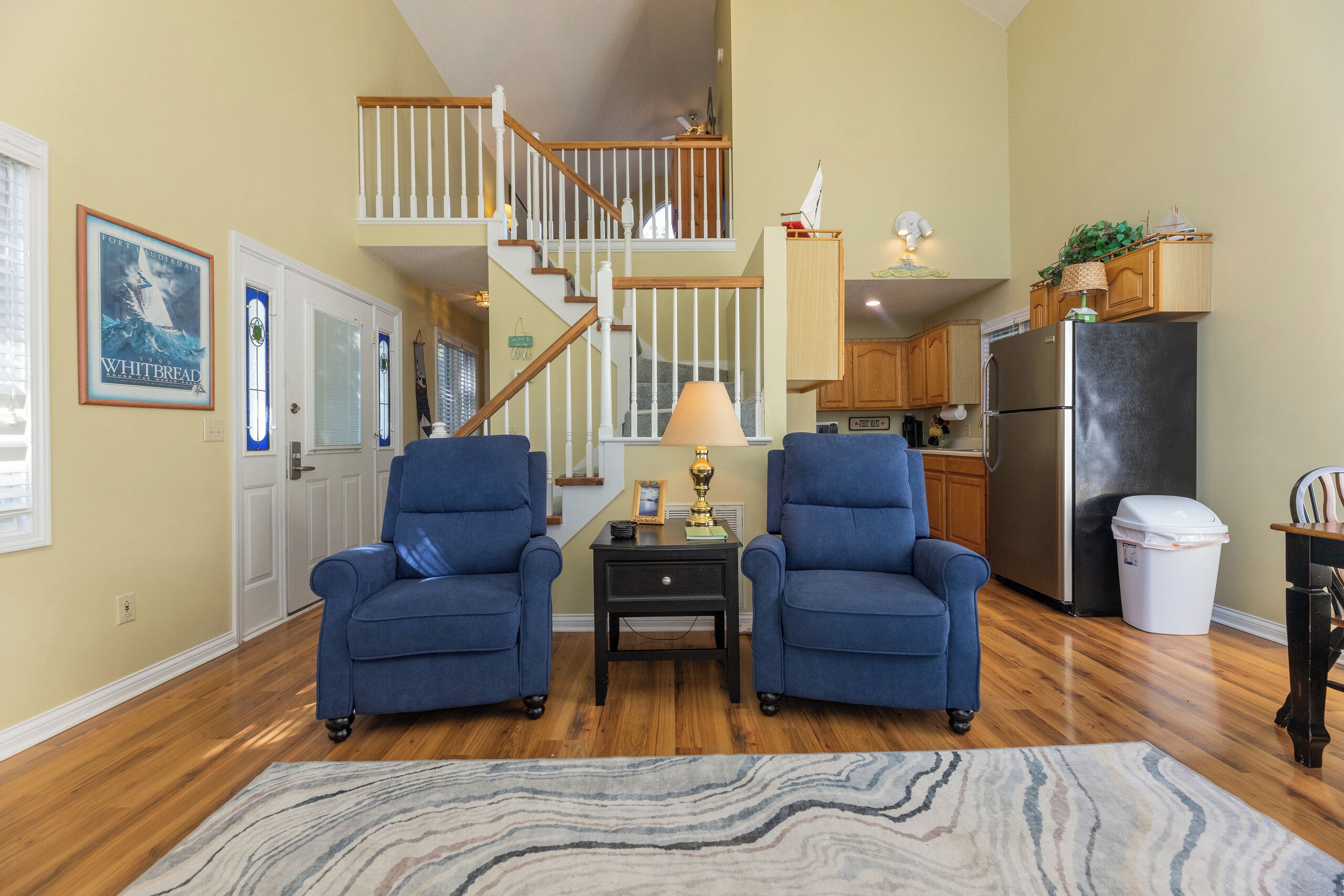 TV, fireplace, DVD player