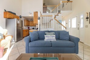 TV, fireplace, DVD player