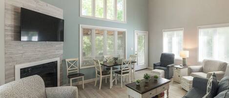 Téléviseur, foyer, lecteur de DVD