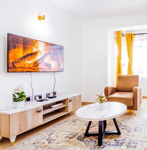 Interior - Chic 1-bedroom apartment with WiFi, fitness room in marvelous Nairobi (Nairobi)