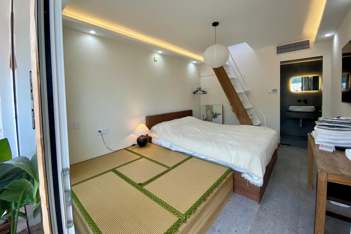Japanese-style Quadruple Room | Free WiFi, bed sheets