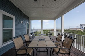 Outdoor dining - "Bourbon At Seven" - New Construction! 1903 S Bayshore (Milton)