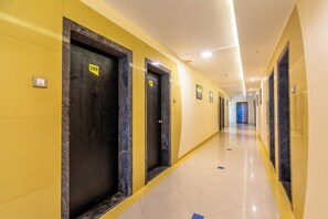 Overnatningsstedets indgangsparti