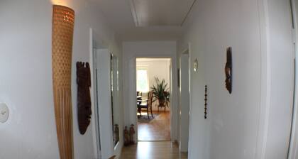 Gemütliche Ferienwohnung "Grüne Idylle" in Kirchberg an der Jagst bis 6 Personen