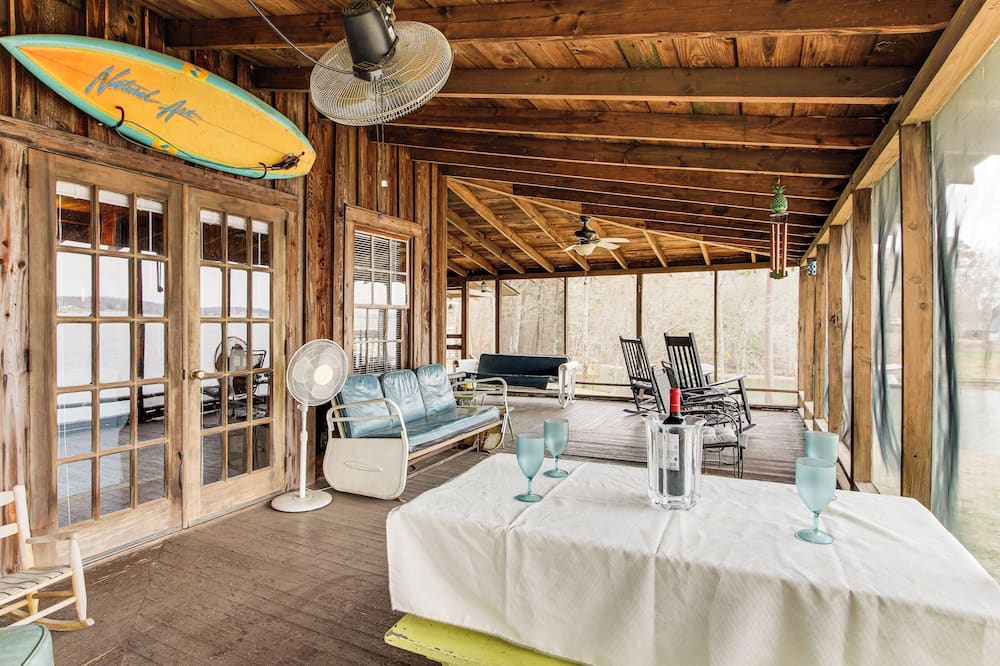 Private Dock + Porch: Serene Lake Greenwood Escape - Chappells, SC
