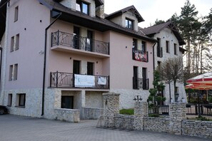 Fassade der Unterkunft