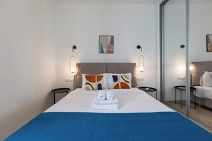 Apartment, 2 Bedrooms, Kitchen, City View | 2 bedrooms, premium bedding, in-room safe, individually decorated - Elvis 2-Bedroom Apartment in Athens (Athens)