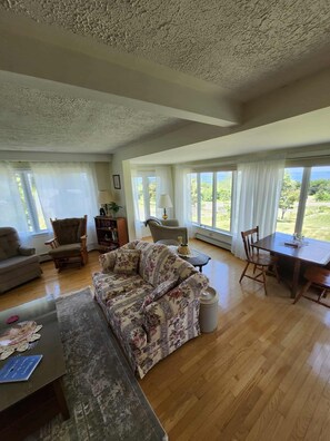 TV, books, stereo - Behie House - charming home on the Strait of Canso (Sand Point)