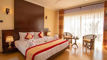 Free WiFi, bed sheets