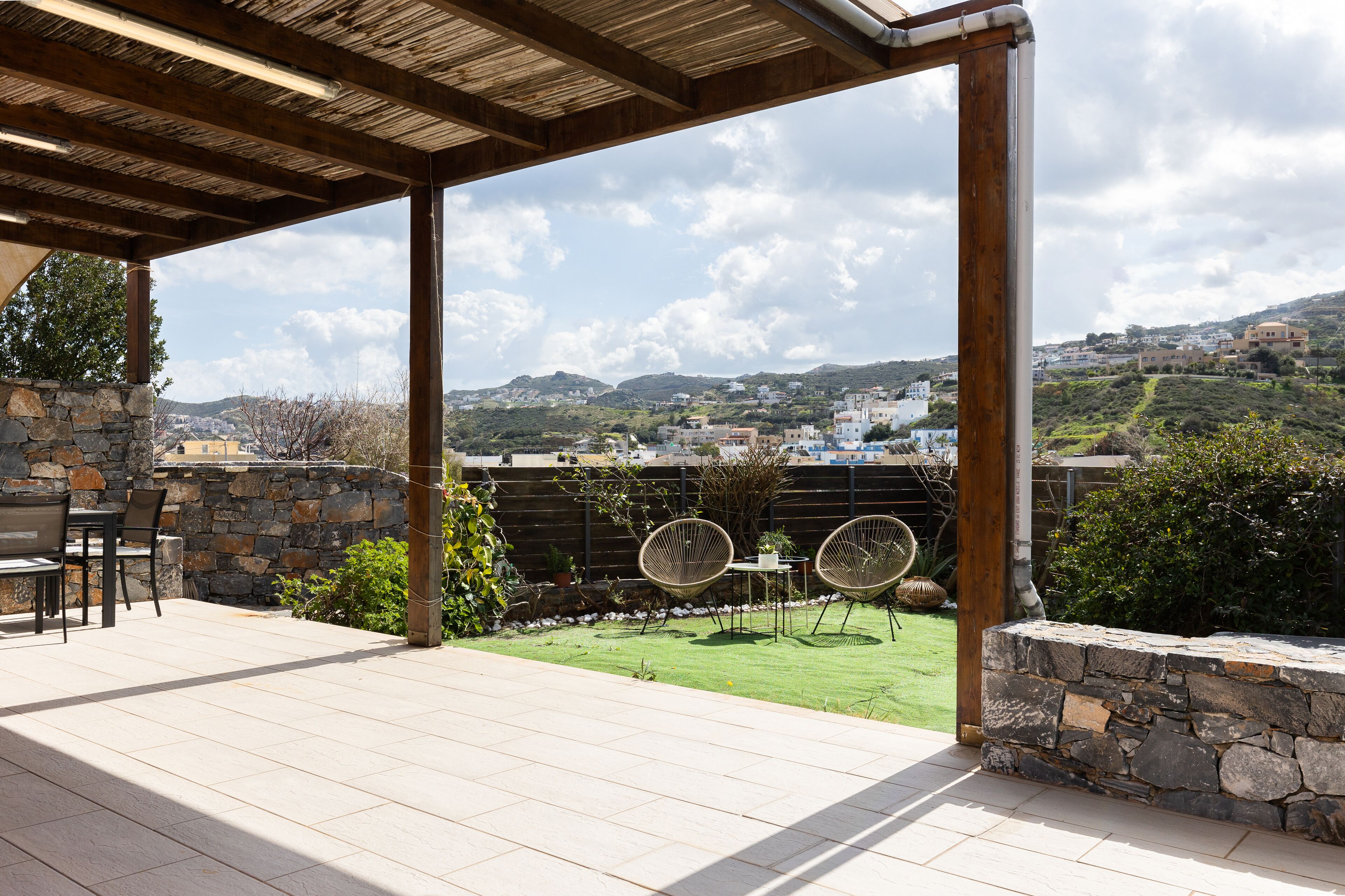 别墅, 2 间卧室, 花园景观 | 露台