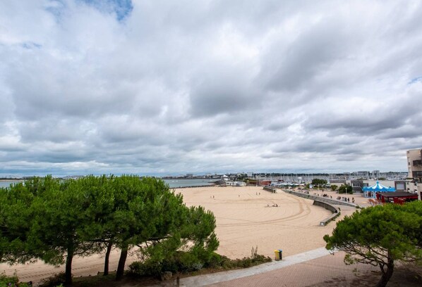 Accommodatie ligt op het strand