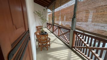 Deluxe Double Room, Balcony, Ocean View | Desk, laptop workspace, free WiFi