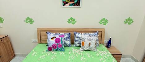 1 室のベッドルーム、アイロン / アイロン台、WiFi、ベッドシーツ