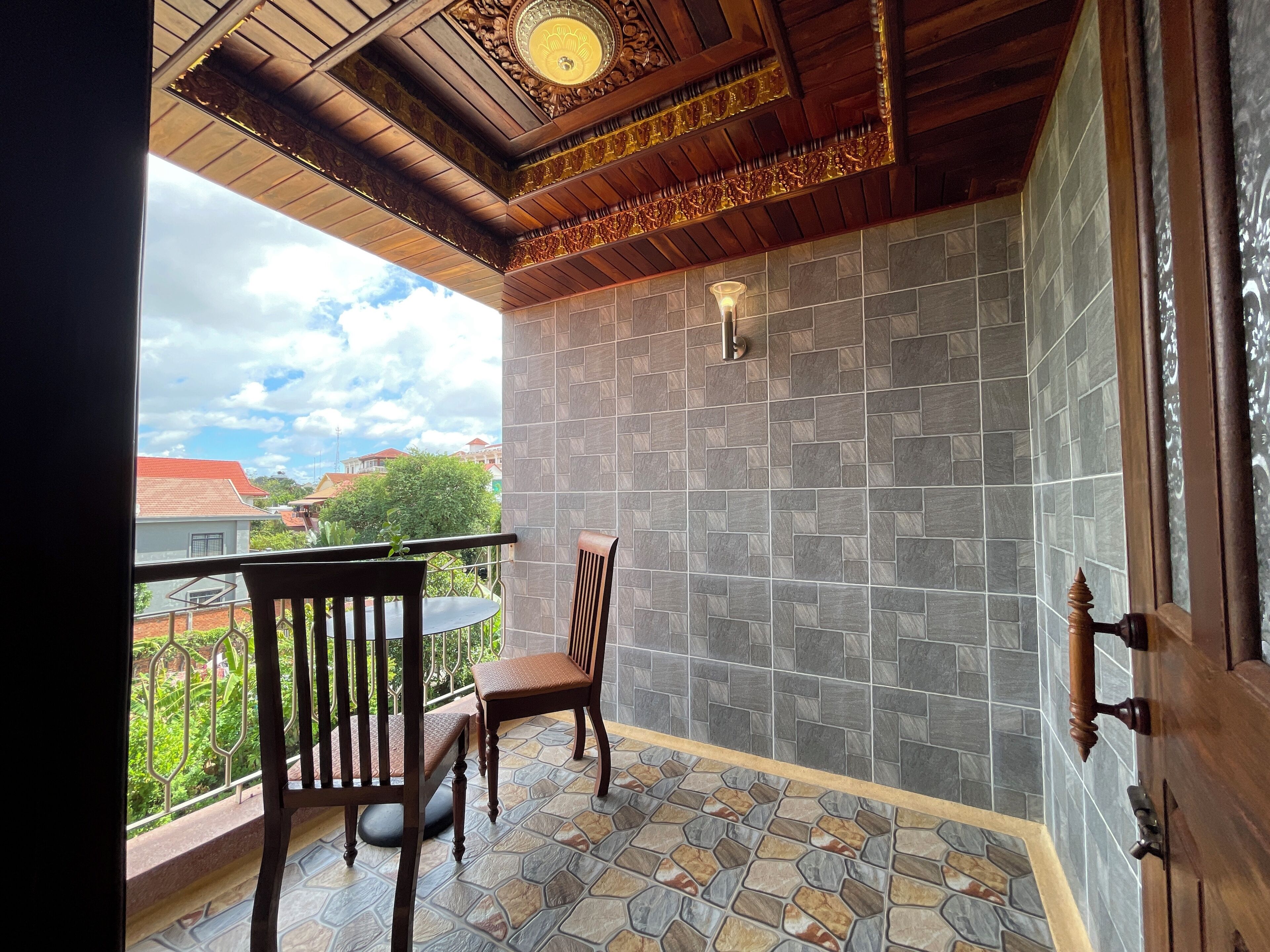 Quang cảnh ban công