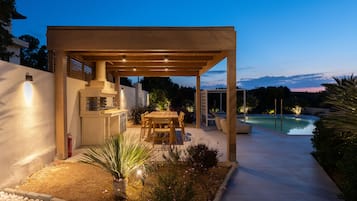 Villa, 3 Bedrooms, Private Pool, Sea View | Terrace/patio