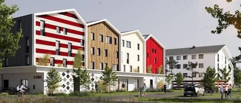 Fachada del alojamiento