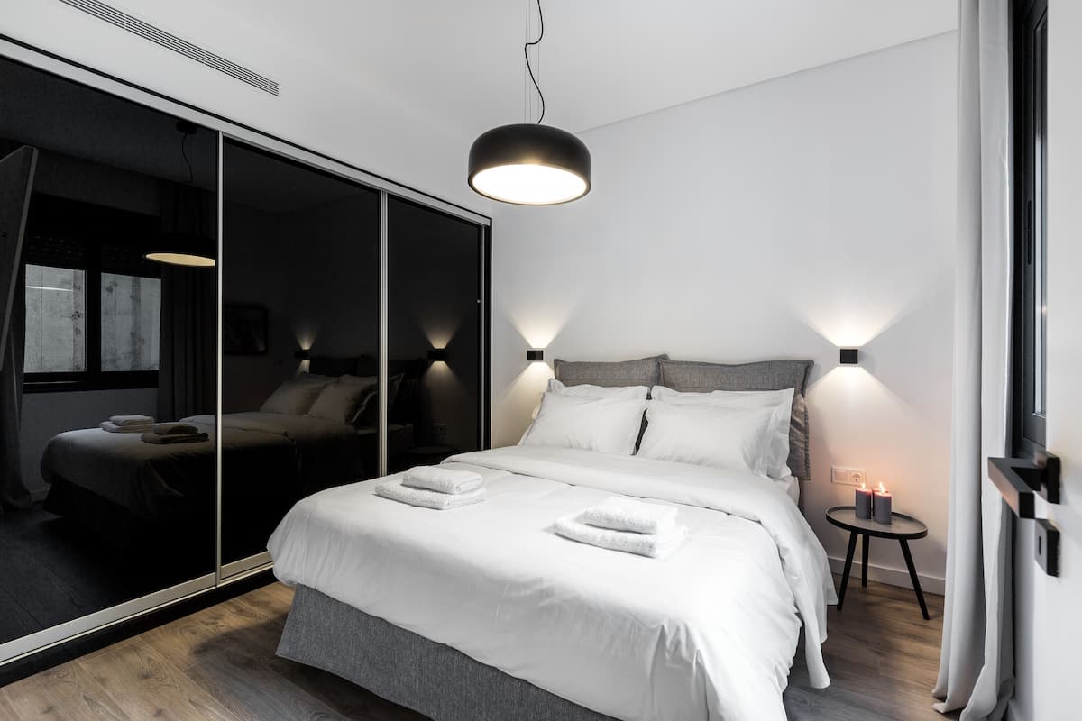 Apartment, 2 Bedrooms, Penyaman udara, City View | 1 bilik tidur, kalis bunyi, Wi-fi percuma