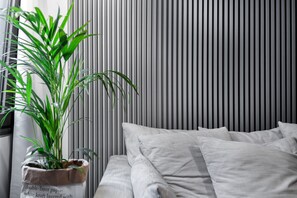 Lejlighed - 2 soveværelser - aircondition - byudsigt | 1 soveværelse, lydisolering, gratis Wi-Fi