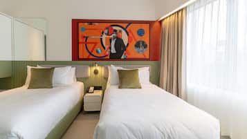 Deluxe Twin Room | Egyptian cotton sheets, premium bedding, down comforters, pillowtop beds