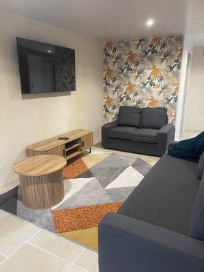 TV, ping pong, books