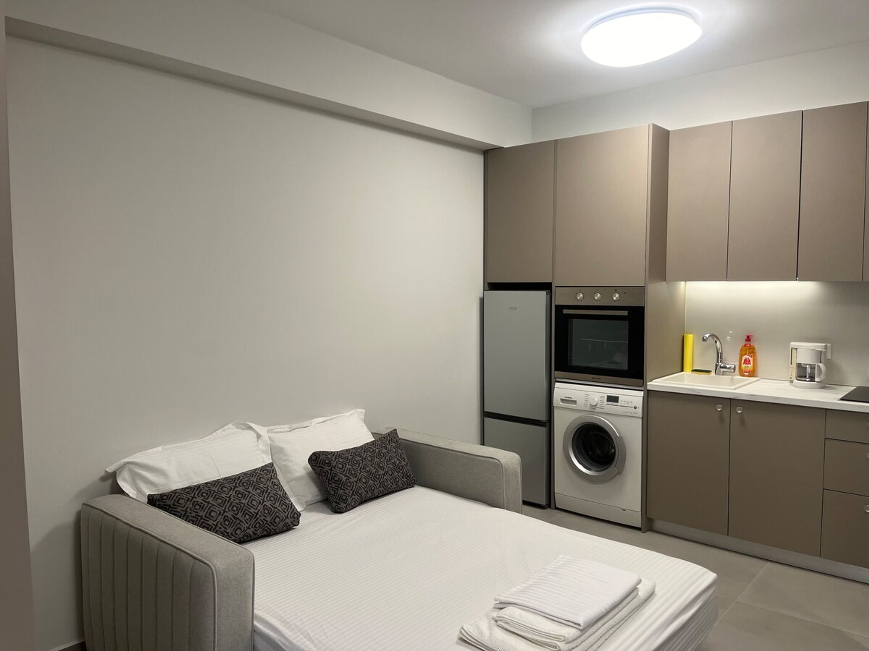 1 غرفة نوم وواي فاي مجانًا وملاءات أسرّة