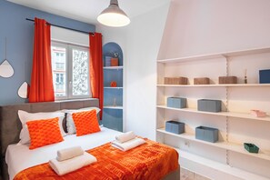 1 bedroom, iron/ironing board, free WiFi, bed sheets