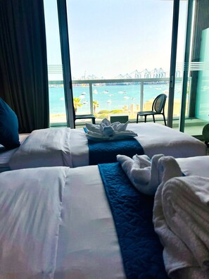 Deluxe Twin Room, Balcony, Sea View
