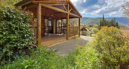 Les Lingoustes - Cottage climatisé avec piscine