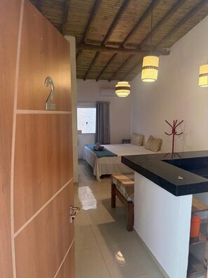 Familie studio (Apt 2) | Hypoallergeen beddengoed, gratis wifi