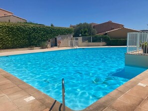 Outdoor pool - House with beautiful pool on the Côte d'Azur (Cogolin)