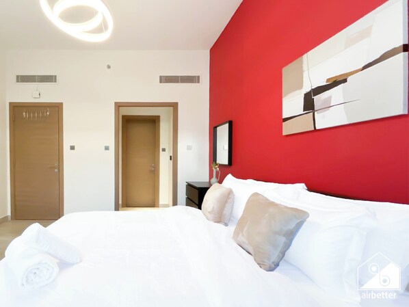 1 chambre, fer et planche à repasser, accès Internet, draps fournis