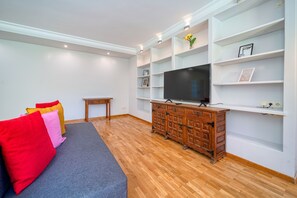 Familiekamer, uitzicht op tuin