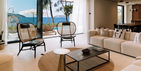 Panoramic Villa | Living area - Maslinica Maison Collection (Stari Grad)