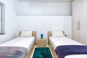 2 slaapkamers, wifi, beddengoed