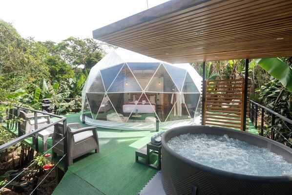 Tente Standard, climatisation | Terrasse/Patio