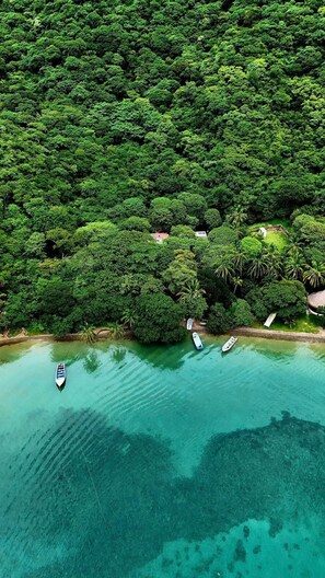 Façade de l’hébergement